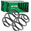 2X KYB K-FLEX FAHRWERKSFEDERN HINTEN PASSEND FÜR DAEWOO LANOS LINKS+RECHTS