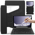 Bluetooth QWERTZ Tastatur Hülle mit Maus Für Samsung Galaxy Tab A9 Plus S9 FE A8