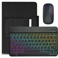Für Amazon Fire HD 10 Plus 13th Universal QWERTZ Beleuchtet Tasche Schutzhülle