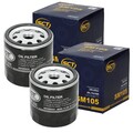 2 x Ölfilter Motorölfilter für Opel Astra F G H Zafira Meriva A Chevrolet Saab