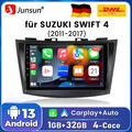 Android13 Autoradio Für Suzuki Swift IV FZ 2011-2017 CarPlay GPS NAVI WIFI BT FM