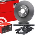 BREMBO Bremsenset Vorne Bremsscheiben Beläge für AUDI A4 Avant (8K5, B8) 314mm