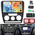 Für Skoda Octavia 2 2007-2013 1+32G DAB+ 10.1" Android 14 Autoradio GPS WIFI KAM