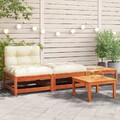 Gartenmöbel Gartensofa Sofa Hocker Sitzgruppe Garnitur Garten Lounge Set vidaXL