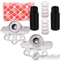 2x FEBI DOMLAGER+PROTECTION KIT HINTERACHSE passend für OPEL CORSA D FIAT PUNTO