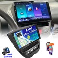 6+128G Für Peugeot 107 2005-2014 10" Android 14 Autoradio GPS Navi CarPlay +KAM