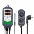 Digitaler Temperaturregler ITC-308 Thermostate Heizen Kühlen Mit Fühler C/F 230V