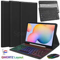 Für Samsung Galaxy Tab S6 Lite 10.4'' 2022 2020 QWERTZ Tastatur Maus Hülle Case