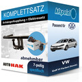Für VW Golf VI Variant 09- AUTO HAK Anhängerkupplung abnehmbar + 7polig E-Satz