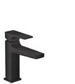 Hansgrohe Waschtischmischer 110 Metropol mattschwarz mit Push-Open Ablaufgarnitu