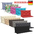 Gartenbank Auflage für Hollywoodschaukel Bankauflagen Set Gartenkissen Kissen 