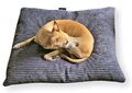 4L Textil MOLLY Hundekissen XL  Hundebett aus Cord Hundekissen Cord mit Bezug