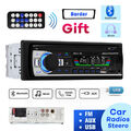 AUTORADIO MIT BLUETOOTH FREISPRECHEINRICHTUNG USB AUX SD MP3 1DIN Fernbedienung