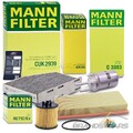 MANN-FILTER INSPEKTIONSPAKET FILTERSATZ B FÜR VW GOLF PLUS 5M 5 1K 1.4 FSI