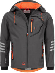 Arctic Seven Herren Designer Softshell Funktions Outdoor Regen Jacke Sport AS301