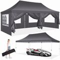 Pavillon 3x3/3,3x3,3/3x6m Faltpavillon Gartenzelt Partyzelt Wasserdicht Festzelt