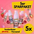 5x ELFLIQ ELFBAR 600 E-Liquid Sparpaket mit 10/20mg Nikotin I Vape Nic Salt 50ml