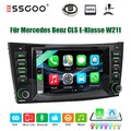 CarPlay Autoradio Android13 GPS NAV RDS WIFI BT Für Mercedes Benz E-Klasse 4+64G
