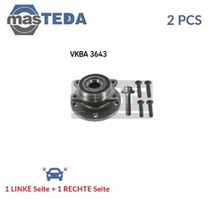VKBA 3643 RADLAGERSATZ RADLAGER SATZ VORNE SKF 2PCS FÜR AUDI A3,TT,Q3,A1,8P1