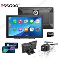 9" Zoll Tragbarer Apple CarPlay und Android Auto Wireless Display Autoradio 2025