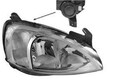 VAN WEZEL Scheinwerfer Rechts für OPEL Corsa C Schrägheck (X01) COMBO Tour