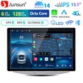 13.1" Android13 Autoradio Carplay GPS NAVI DAB SWC BT 128G Für Passat B7 10-2015