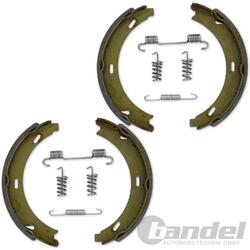 BREMSBACKEN + ZUBEHÖRSATZ passend für TROMMELBREMSE FIAT 500 [312] + PANDA [169]