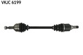 ANTRIEBSWELLE FÜR MEGANE III SCHRÄGHECK BZ0/1 , B3  - SKF VKJC 6199