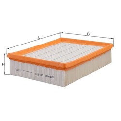 ORIGINAL® Knecht Luftfilter für Opel VECTRA B VECTRA B Caravan VECTRA C VECTRA