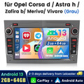 DAB+ Für Opel Astra H Corsa C D Meriva Zafira A B Autoradio 2G+64GB Android 13.0