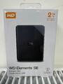 WD Elements SE Portable Externe Festplatte 2TB - USB 3.0 Schwarz Western Digital