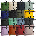 Daniel Ray Rolltop-Rucksack Rollrucksack Jefferson PU Steckschnallen-Verschluss