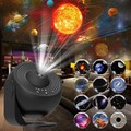 LED Sternenhimmel Projektor Lampe Galaxy Nebula Star Erde Planetarium Nachtlicht