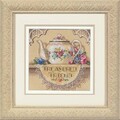 DIMENSIONS GOLD PETITES "TREASURED  FRIEND TEAPOT "  Kreuzstich-Stickpackung