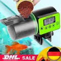 Aquarium Automatische Fischfutterautomat Auto Digital LCD Fütterung Timer 200ml