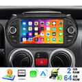 7'' Android 14 Autoradio Stereo GPS Navi BT Carplay 2+64G Für FIAT Fiorino Qubo