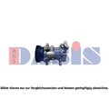 1x Kompressor, Klimaanlage AKS DASIS 853019N passend für NISSAN
