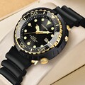 Herren Armbanduhr Taucher Luxus Sport 50ATM wasserdicht mit Datum Mode QuarzUhr