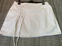 Weisser Jeansrock mit Detail, Gr. 46,Oeko-Tex Standard 100,Denim Co., siehe Text