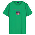 GANT Jungen T-Shirt - Teen Boys SHIELD Logo, Kurzarm, Rundhals, Baumwolle, un...