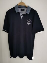 NEUw. ***Daniel Hechter**modernes blaues Logo Poloshirt*GRÖßE L