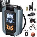 150 PSI LCD Elektrische Akku Luftpumpe Auto Reifen Druckluft Fahrrad Kompressor