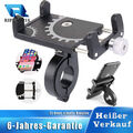 Alu Fahrrad Halter Handy Halterung e-Bike Smartphone Universal Motorrad Roller