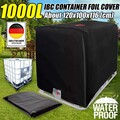 1000L IBC Tank Abdeckung wasserdicht UV-Folie Schutzhülle Regenwassertank Cover