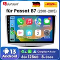 CarPlay Android13 für VW Passat B6 B7 CC Magotan 2010-2015 Autoradio 6G+128G GPS