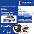 Für BMW 2er Active Tourer Typ U06 11.2021-jetzt AHK abn. +13pol spez. E-Satz TOP