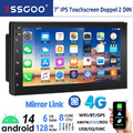 2 DIN Android 14 6+128GB Carplay Autoradio GPS NAVI WiFi AM RDS Bluetooth 4G LTE
