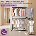 Kleiderständer Schwerlast Kleiderständer Klappbarer für Schlafzimmer Laden 150kg