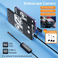 USB LED Endoskop 2-10M Wasserdicht Endoscope Inspektion Kamera Für Android iOS