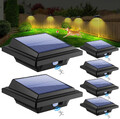 LED Dachrinnenlampe, Solar Dachrinnenleuchte Solarlampen mit Bewegungsmelder für